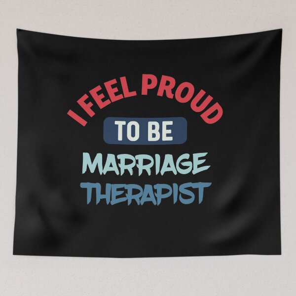 Item preview, I feel Proud to be  marriage therapist retro designed and sold by bumperapparels.
