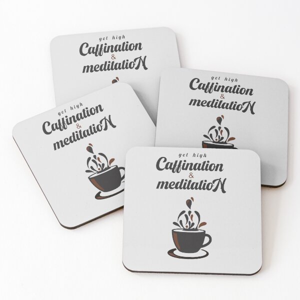 Item preview, COFFEE AND MEDITATION. YOGA LIFE. designed and sold by JainMerch.