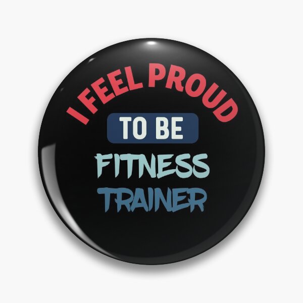 Item preview, I feel Proud to be fitness trainer retro designed and sold by bumperapparels.