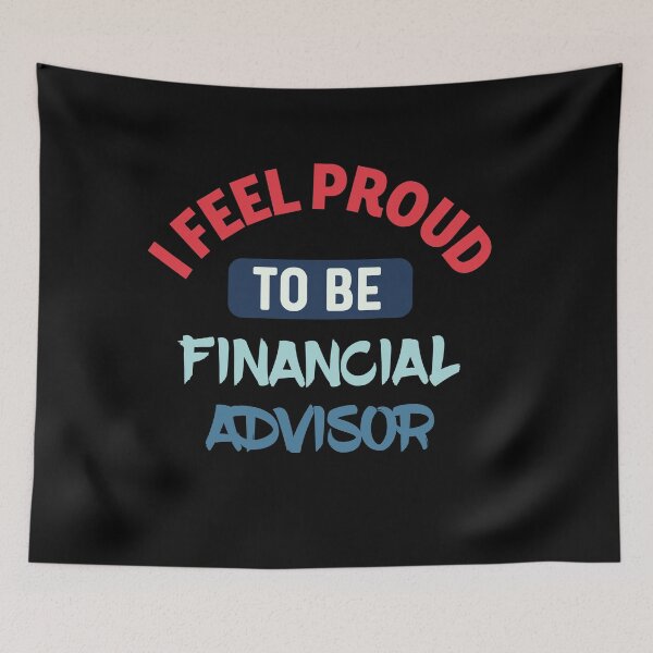 Item preview, I feel Proud to be financial advisor retro designed and sold by bumperapparels.