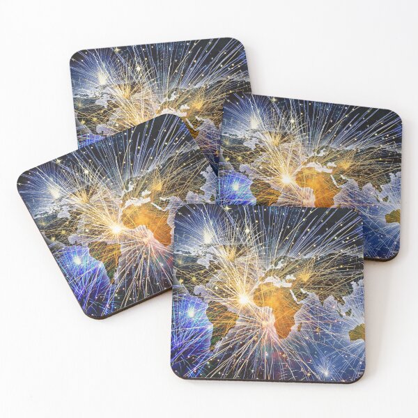 Item preview, Fireworks Continents designed and sold by Pavel Polyansky.