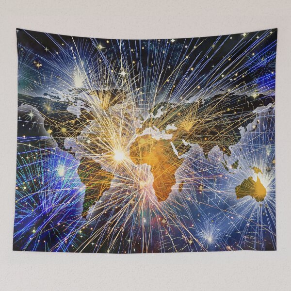 Item preview, Fireworks Continents designed and sold by Pavel Polyansky.