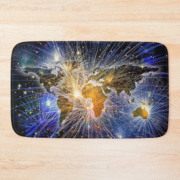 Item preview, Fireworks Continents designed and sold by Pavel Polyansky.