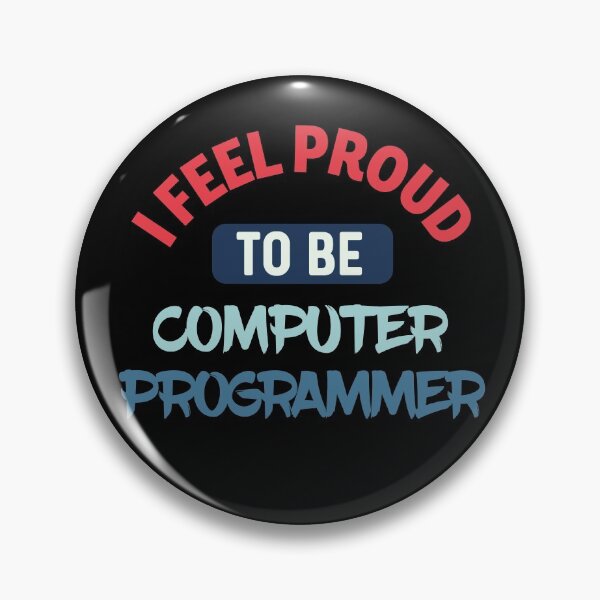 Item preview, I feel Proud to be computer programmer retro designed and sold by bumperapparels.
