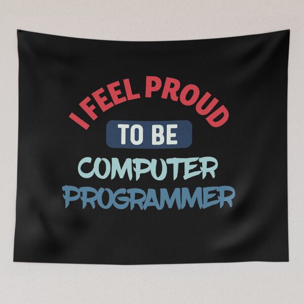 Item preview, I feel Proud to be computer programmer retro designed and sold by bumperapparels.