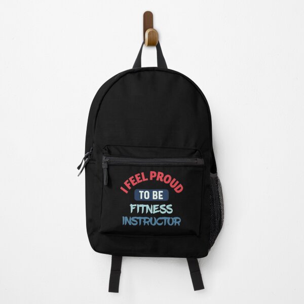 Item preview, I feel Proud to be fitness instructor retro designed and sold by bumperapparels.