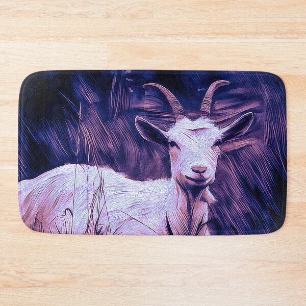 Item preview, Goat at Night  designed and sold by Donkey's Salad.
