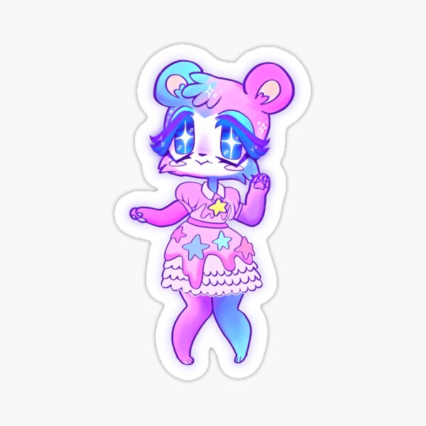 Judy Animal Crossing Fan Art Sticker