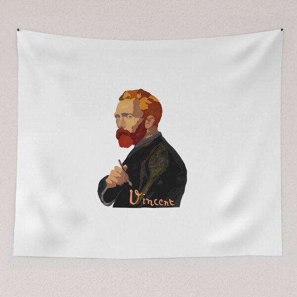 Item preview, Van Gogh with Paint Brush designed and sold by Pamelak58.