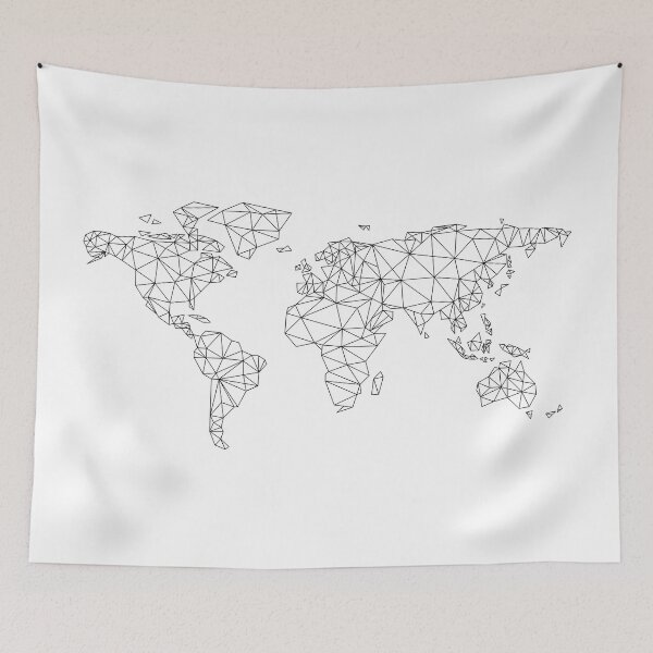 Item preview, Geometric map designed and sold by Artem-design.