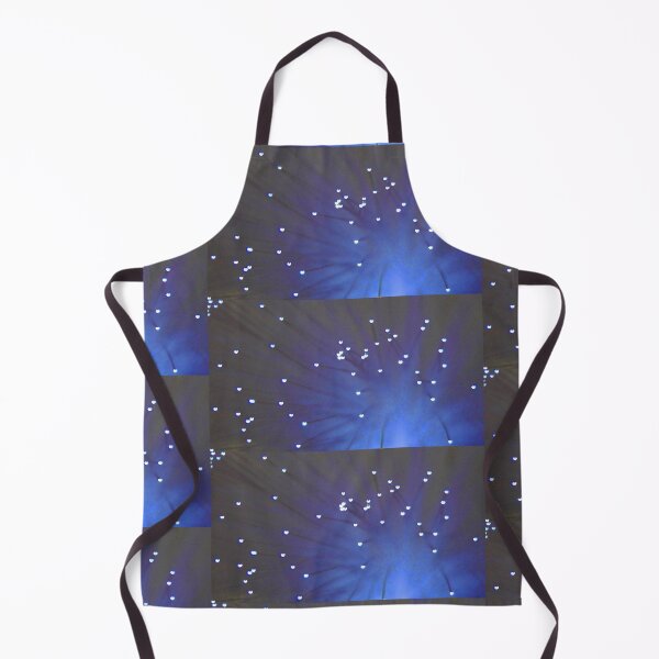 Item preview, Glowing Blue Heart Light Fountain, Polka Dots, Single and Repeating Pattern designed and sold by Nicolette Olivier.