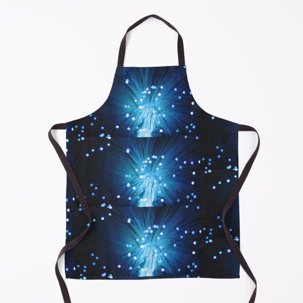 Item preview, Glowing Blue Starlight Fountain, Polka Dots, Single and Repeating Pattern designed and sold by Nicolette Olivier.