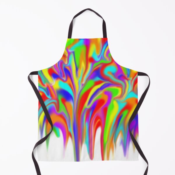 Item preview, Psychedelic Running Paint Digital Painting designed and sold by Nicolette Olivier.