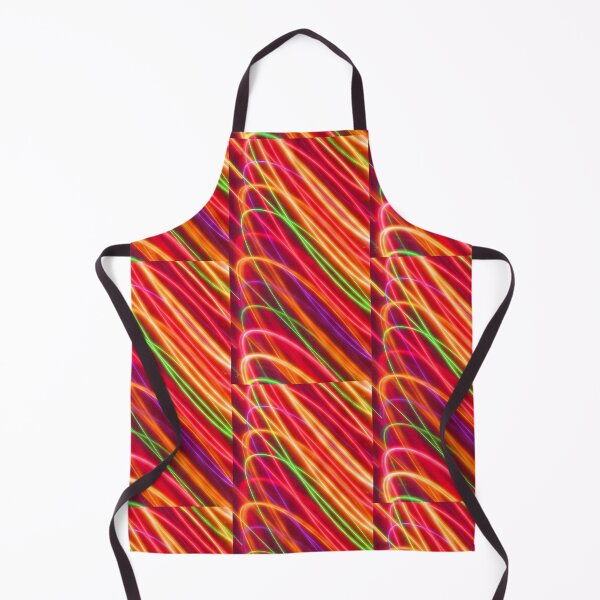 Item preview, Psychedelic Neon Glowing Light Streams, Single and Repeating Pattern designed and sold by Nicolette Olivier.