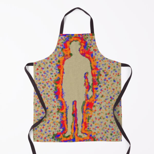 Item preview, Psychedelic Glowing Aura Drip Painting, Single and Repeating Pattern designed and sold by Nicolette Olivier.