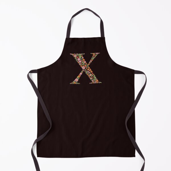 Item preview, Retro Floral Letter X designed and sold by zeljkica.