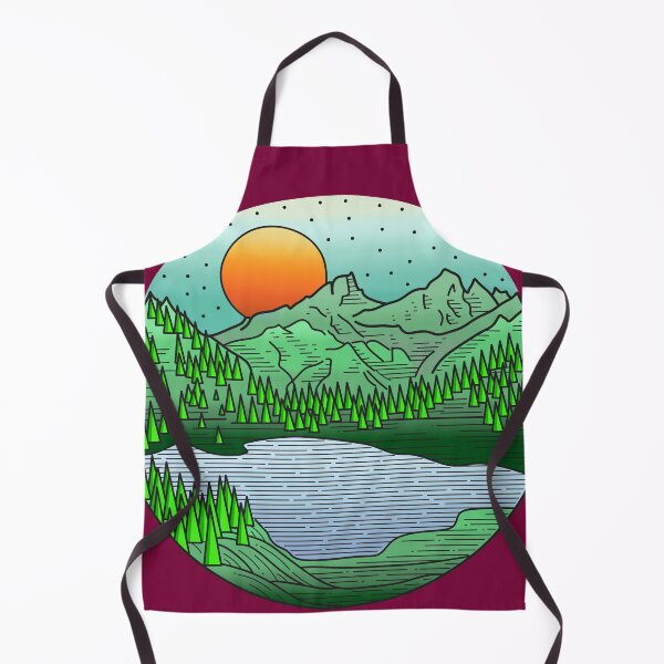 Item preview, Mountain and Lake designed and sold by Rusembell.