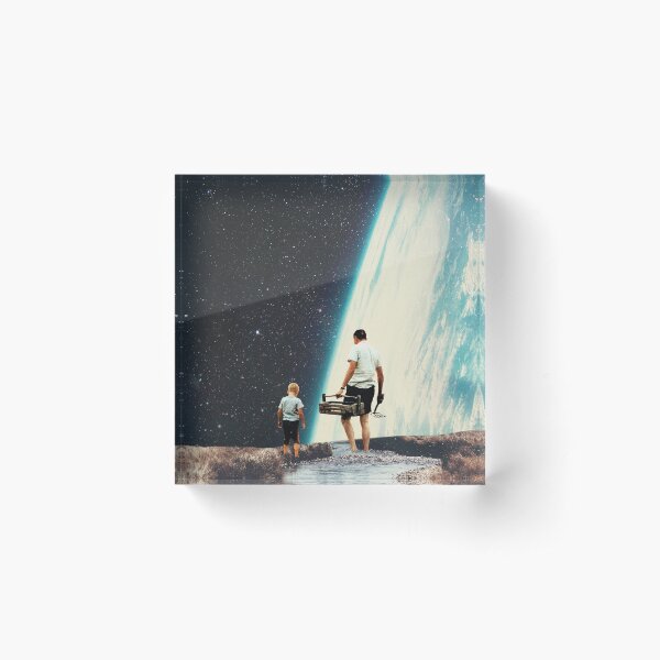 We will always Come Back here Acrylic Block