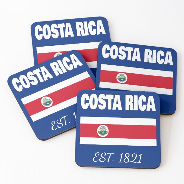 Item preview, Costa Rica EST. 1821 Independence Costa Rican Flag T Shirt Merch designed and sold by PRINTS2HOT.
