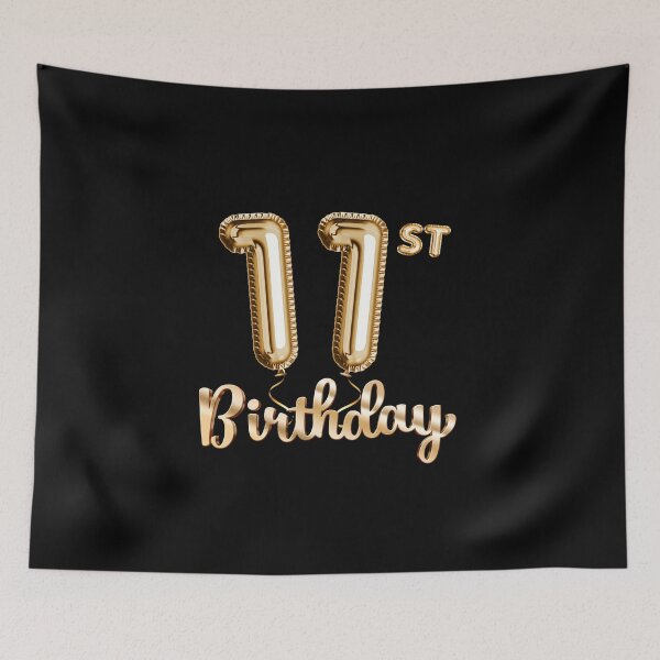 Item preview, 11th Birthday Gifts - Party Balloons Gold designed and sold by betternotes.