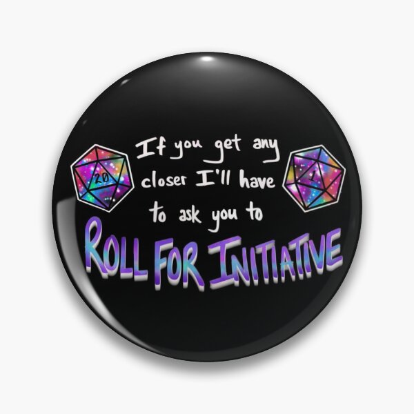 Item preview, Roll for Initiative - Rainbow designed and sold by RoseNightshade.