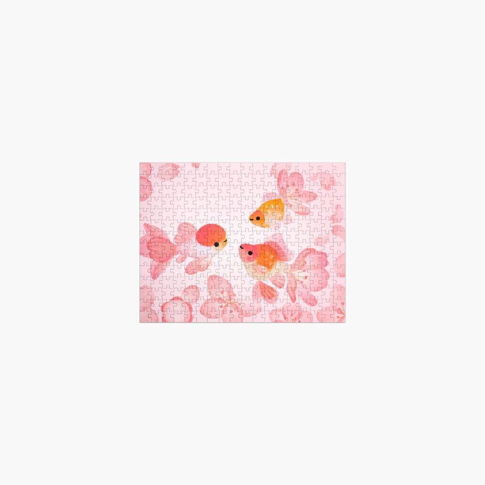 Cherry blossom goldfish 1 Jigsaw Puzzle
