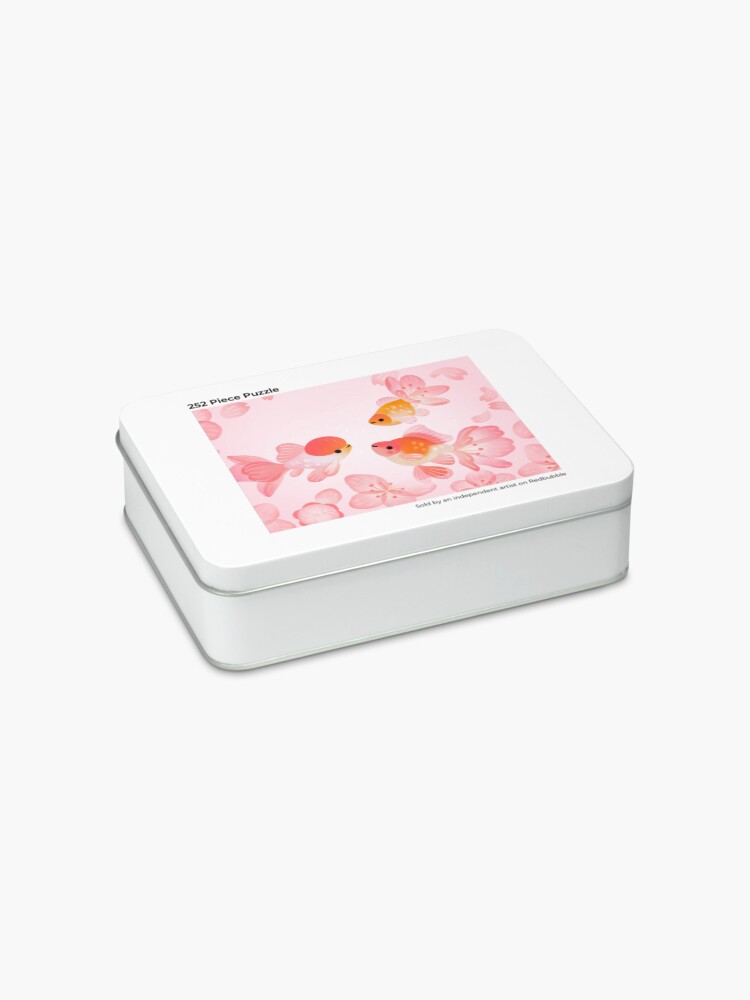 Alternate view of Cherry blossom goldfish 1 Jigsaw Puzzle