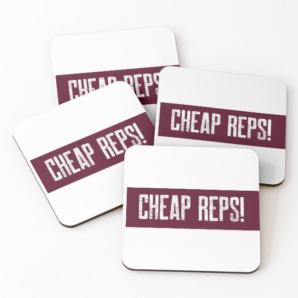 Item preview, GYM: Cheap Reps designed and sold by Got-Ya-Bak.