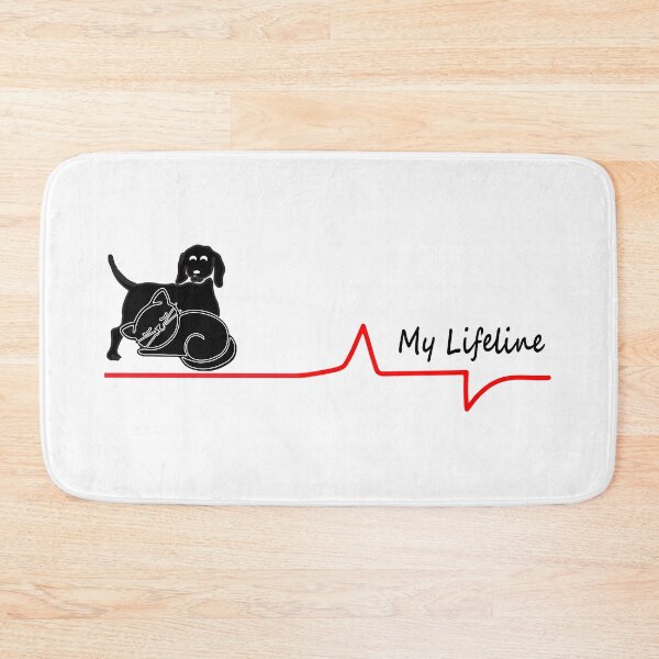 Item preview, My lifeline my pets dog and cat designed and sold by JAZTshirt.