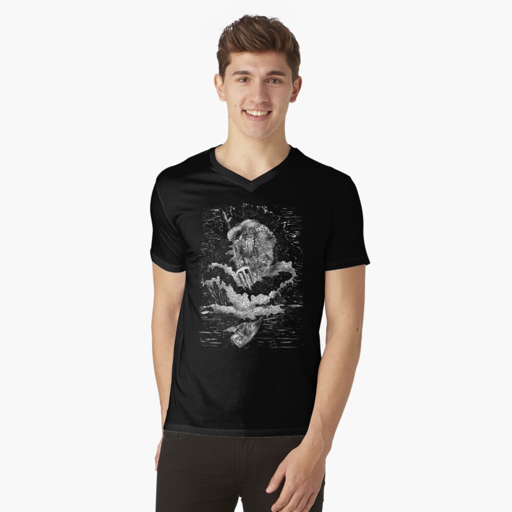 Item preview, V-Neck T-Shirt designed and sold by nickv47.