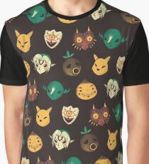 pattern of masks Graphic T-Shirt