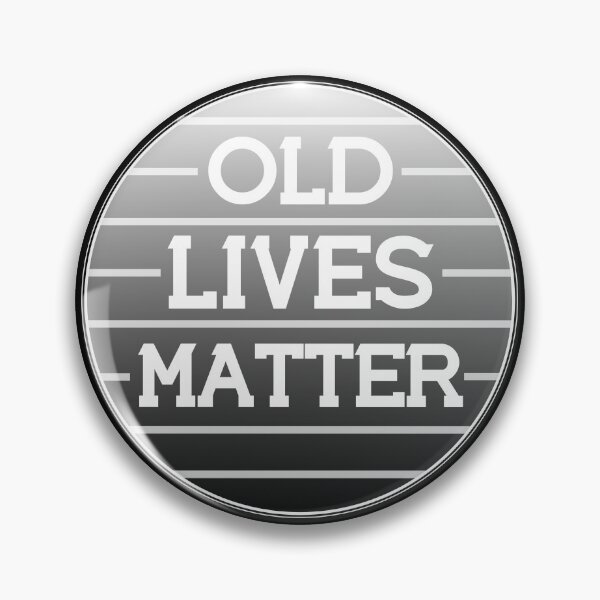 Item preview, Old Lives Matter in Grey Design designed and sold by BleuSky.