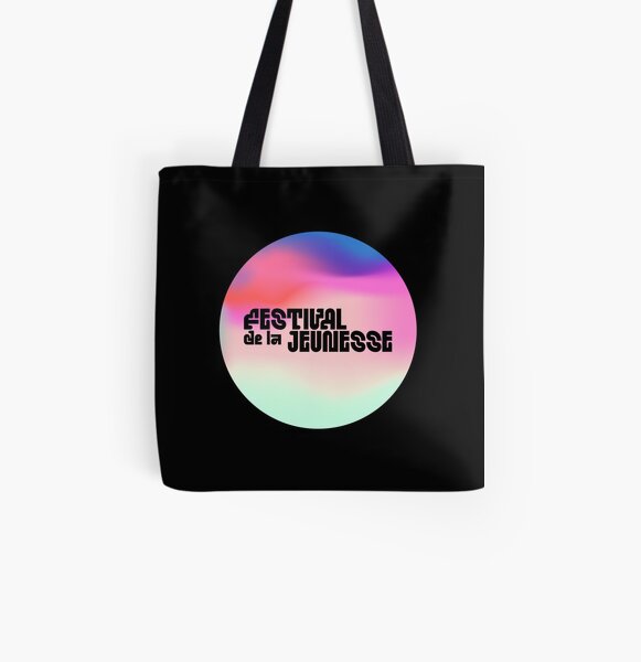 Festival + dégradé Tote bag doublé