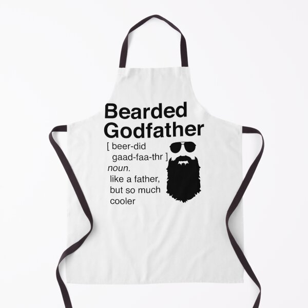 Item preview, Mens Bearded Godfather Like A Father But So Much Cooler Gift design designed and sold by nikkidawn74.