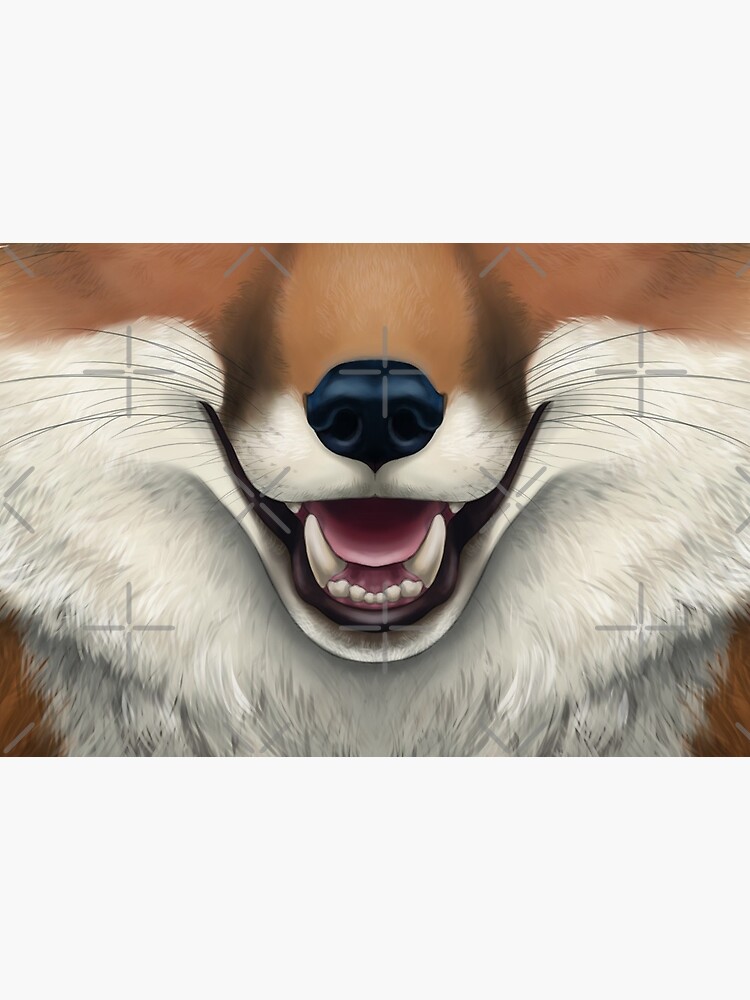 Red Fox Face by SidianArts