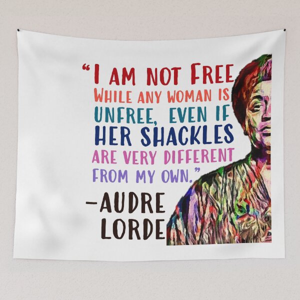 Item preview, I am not free while any woman is unfree designed and sold by RevolutionRack.