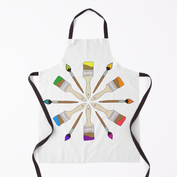Item preview, Paintbrush Color Wheel designed and sold by thespeckledsink.