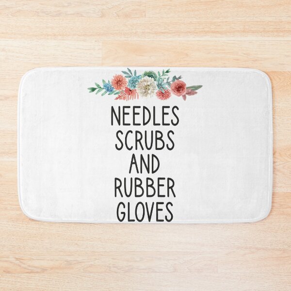 Item preview, needles scrubs and rubber gloves, Phlebotomist life , Phlebotomist Gifts, Phlebotomist Graduation Gift, Phlebotomy Tee, Phlebotomy funny gift for womens floral style designed and sold by Chamssou.