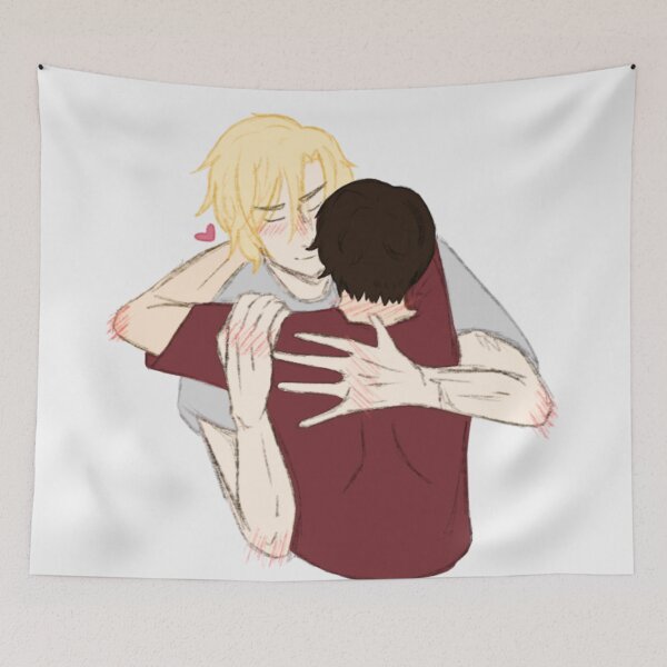 Item preview, Ash and Eiji Hugging designed and sold by Sophprano.