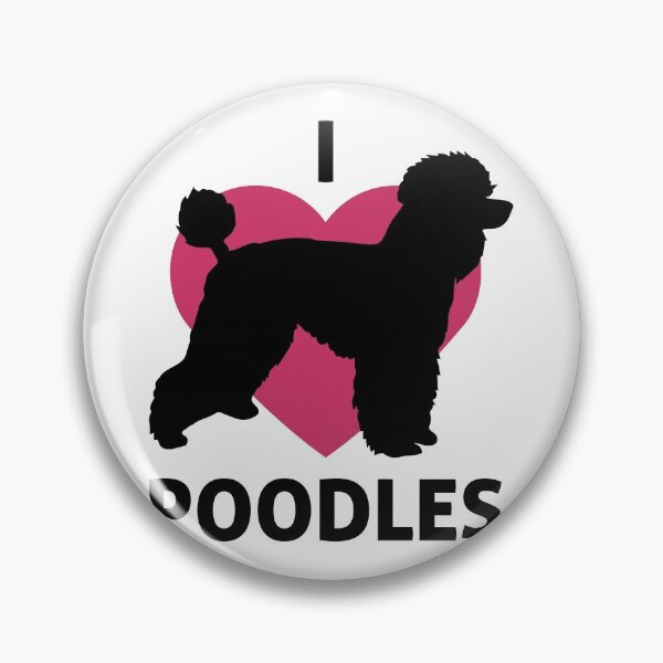 Item preview, I Heart Poodles Dog Pooch Love product designed and sold by nikkidawn74.