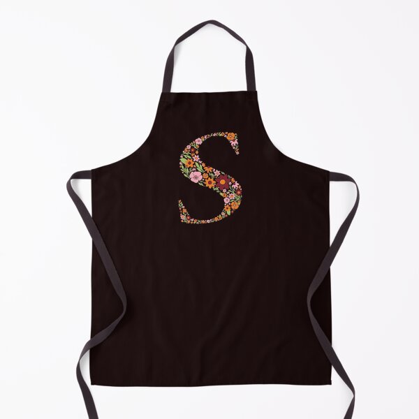 Item preview, Retro Floral Letter S designed and sold by zeljkica.