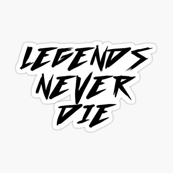 Legends Never Die Juice Wrld Stickers | Redbubble