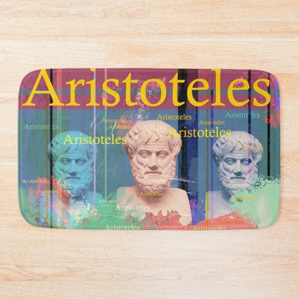Aperçu de l'œuvre esthétique, portrait d'Aristote, célèbre philosophe grec créée et vendue par Mauswohn.