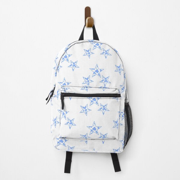 Item preview, Pastel blue cow print stars designed and sold by erinxswan.