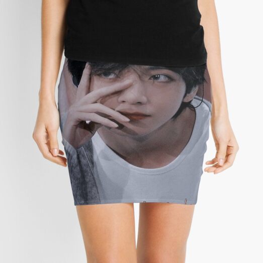 Jungkook BTS collage Mini Skirt for Sale by MloBio