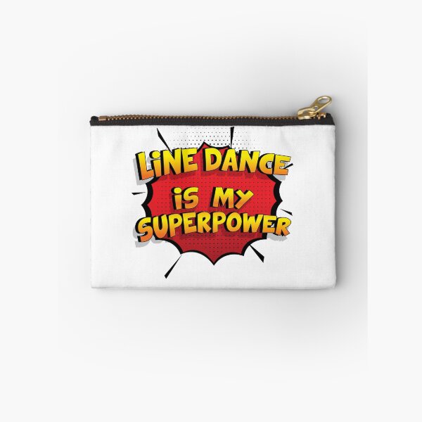 Item preview, Line Dance is my Superpower Funny Design Line Dance Gift designed and sold by Custom365.