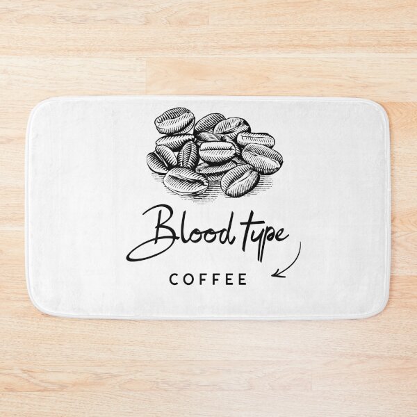 Item preview, Blood type: coffee (black)  designed and sold by SamiNakaweh.