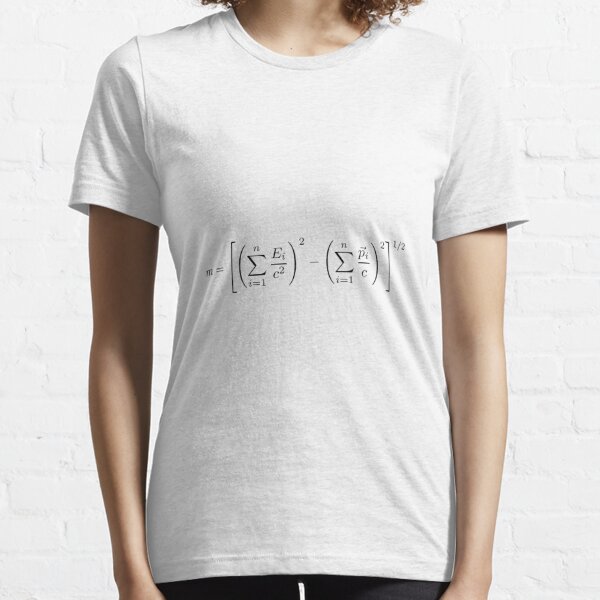 Mass is both a property of a physical body and a measure of its resistance to acceleration Essential T-Shirt