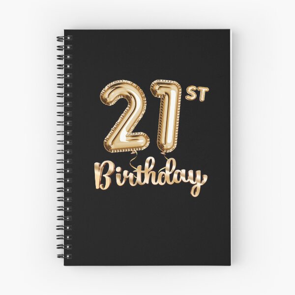 Item preview, 21st Birthday Gifts - Party Balloons Gold designed and sold by betternotes.