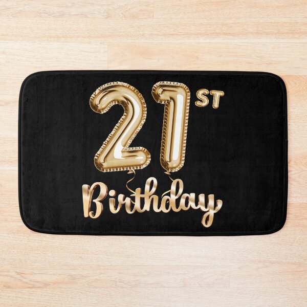 Item preview, 21st Birthday Gifts - Party Balloons Gold designed and sold by betternotes.
